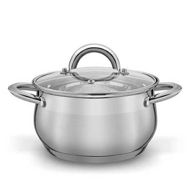 Hrniec nerezový 6l s pokrievkou Obrázok pre Hrniec nerezový 6l s pokrievkou