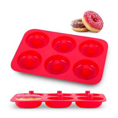 Silikónová forma na donuty 6 Obrázok pre Silikónová forma na donuty 6