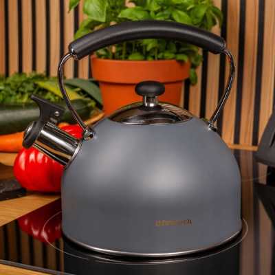 Čajník 2,2 l – sivý Obrázok pre Čajník 2,2 l – sivý