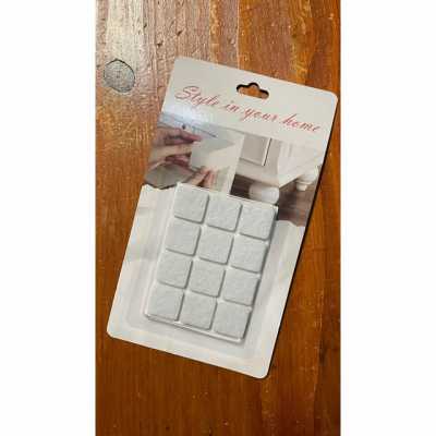 Filcová podložka 12 ks 20 x 20 mm Obrázok pre Filcová podložka 12 ks 20 x 20 mm