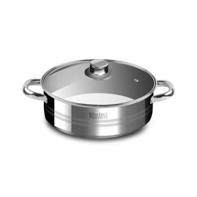 Nerezový kastról s pokrievkou 28cm 6L Obrázok pre Nerezový kastról s pokrievkou 28cm 6L