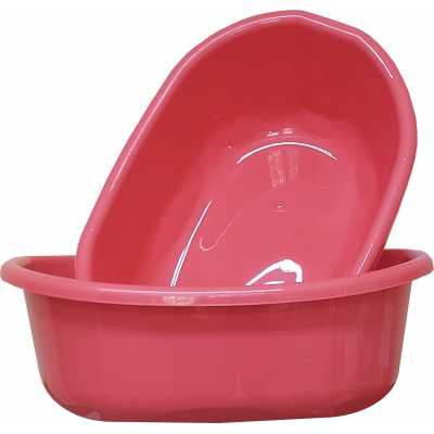 Oválna plastová miska JAGIEŁŁO 12 l s uchami j Obrázok pre Oválna plastová miska JAGIEŁŁO 12 l s uchami j