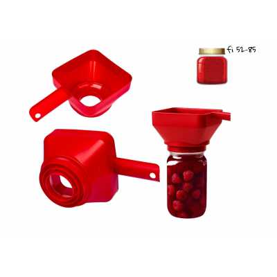 Plastový lievik variabilný 52-85 mm – nevyhnutný na zaváranie Obrázok pre Plastový lievik variabilný 52-85 mm – nevyhnutný na zaváranie