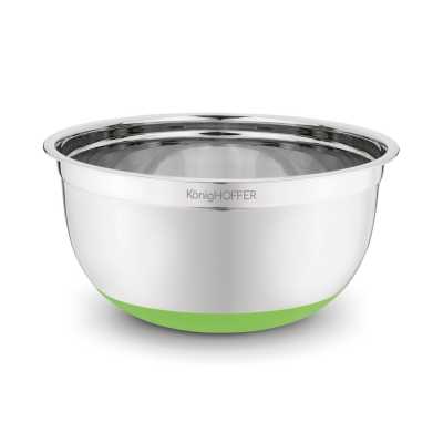 Nerezová misa s protišmykovým silikónovým dnom 28 cm Obrázok pre Nerezová misa s protišmykovým silikónovým dnom 28 cm