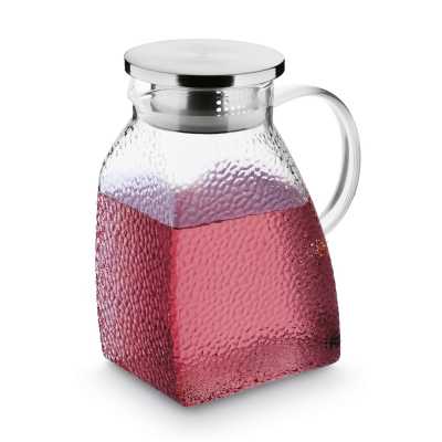 Džbán sklenený s vekom 1,5L Snello Obrázok pre Džbán sklenený s vekom 1,5L Snello