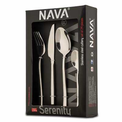 Súprava príborov NAVA Serenity 24 ks Obrázok pre Súprava príborov NAVA Serenity 24 ks