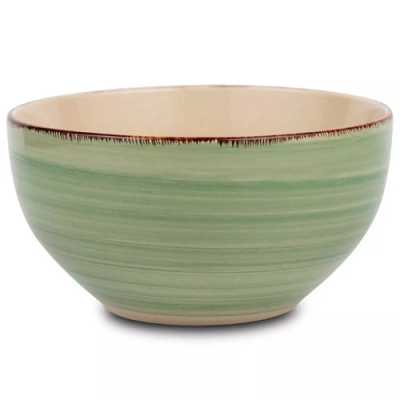 Zelená keramická miska LINES 14,5 cm, 750 ml Obrázok pre Zelená keramická miska LINES 14,5 cm, 750 ml