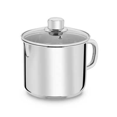 Hrniec na mlieko s pokrievkou 16cm 2,7l s indukciou Obrázok pre Hrniec na mlieko s pokrievkou 16cm 2,7l s indukciou