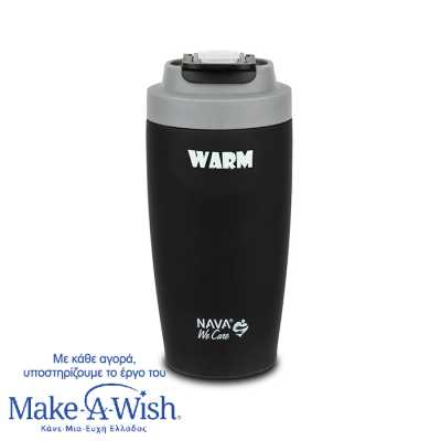 NAVA We Care termohrnček 500 ml BLACK Obrázok pre NAVA We Care termohrnček 500 ml BLACK