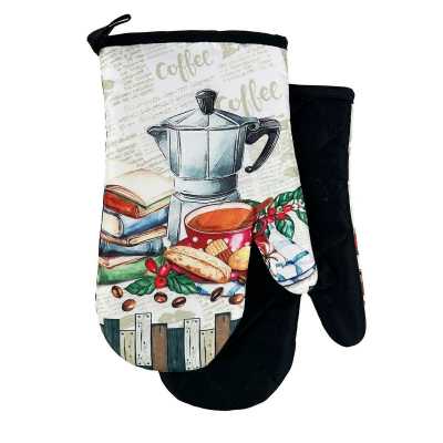 Kuchynské rukavice sada 2ks COFFEE Obrázok pre Kuchynské rukavice sada 2ks COFFEE